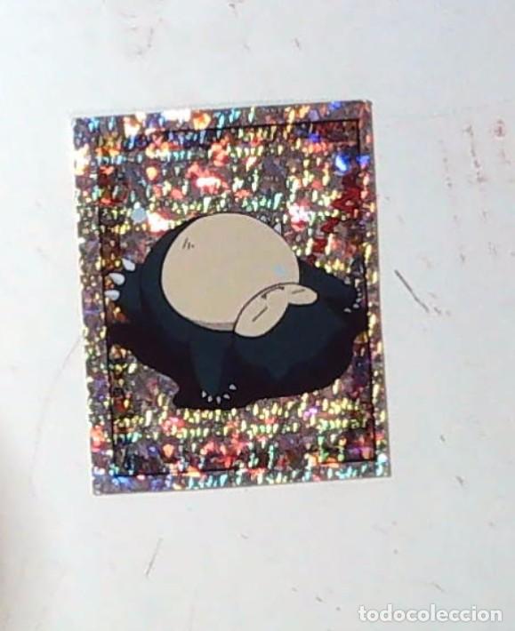 Coleccionismo Cromos antiguos: snorlax pokemon merlin s22