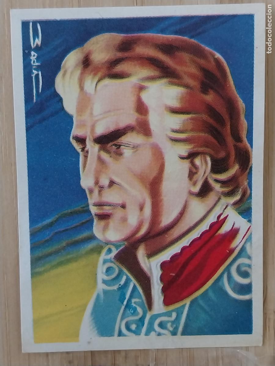 Coleccionismo Cromos antiguos: MARCO POLO CHOCOLATE HUESO ATECA HEROES LEGENDARIOS CROMO 44 ILUSTRACION BADIA