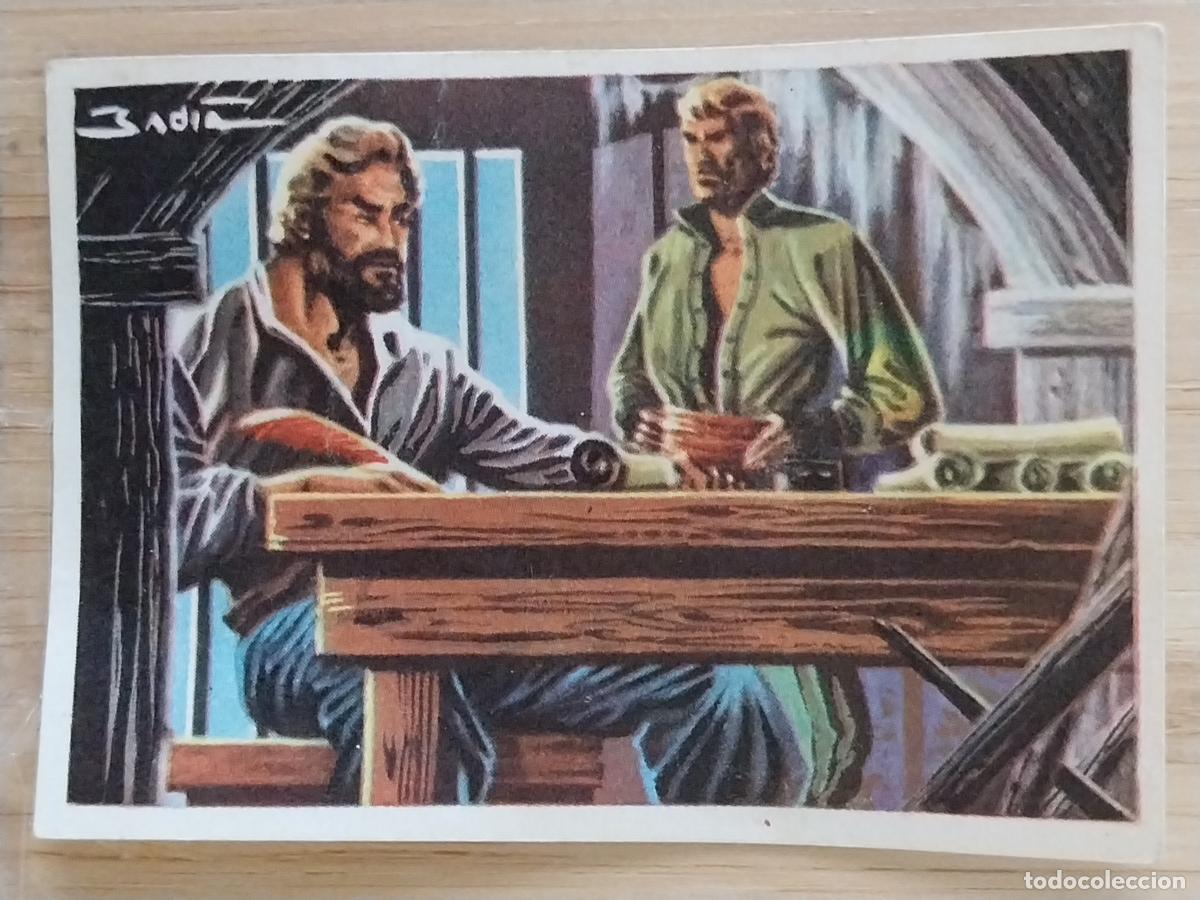 Coleccionismo Cromos antiguos: MARCO POLO CHOCOLATE HUESO ATECA HEROES LEGENDARIOS CROMO 47 RECUPERADO ILUSTRACION BADIA
