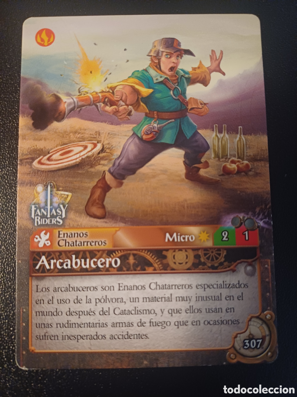 Collectionnisme Cartes &agrave; collectionner anciennes: #307 ARCABUCERO MICRO FANTASY RIDERS EL RESURGIR DE LOS DRAGONES 2021