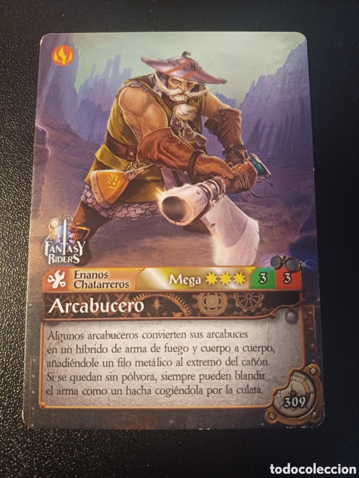 Collezionismo Figurine antiche: #309 ARCABUCERO MEGA FANTASY RIDERS EL RESURGIR DE LOS DRAGONES 2021