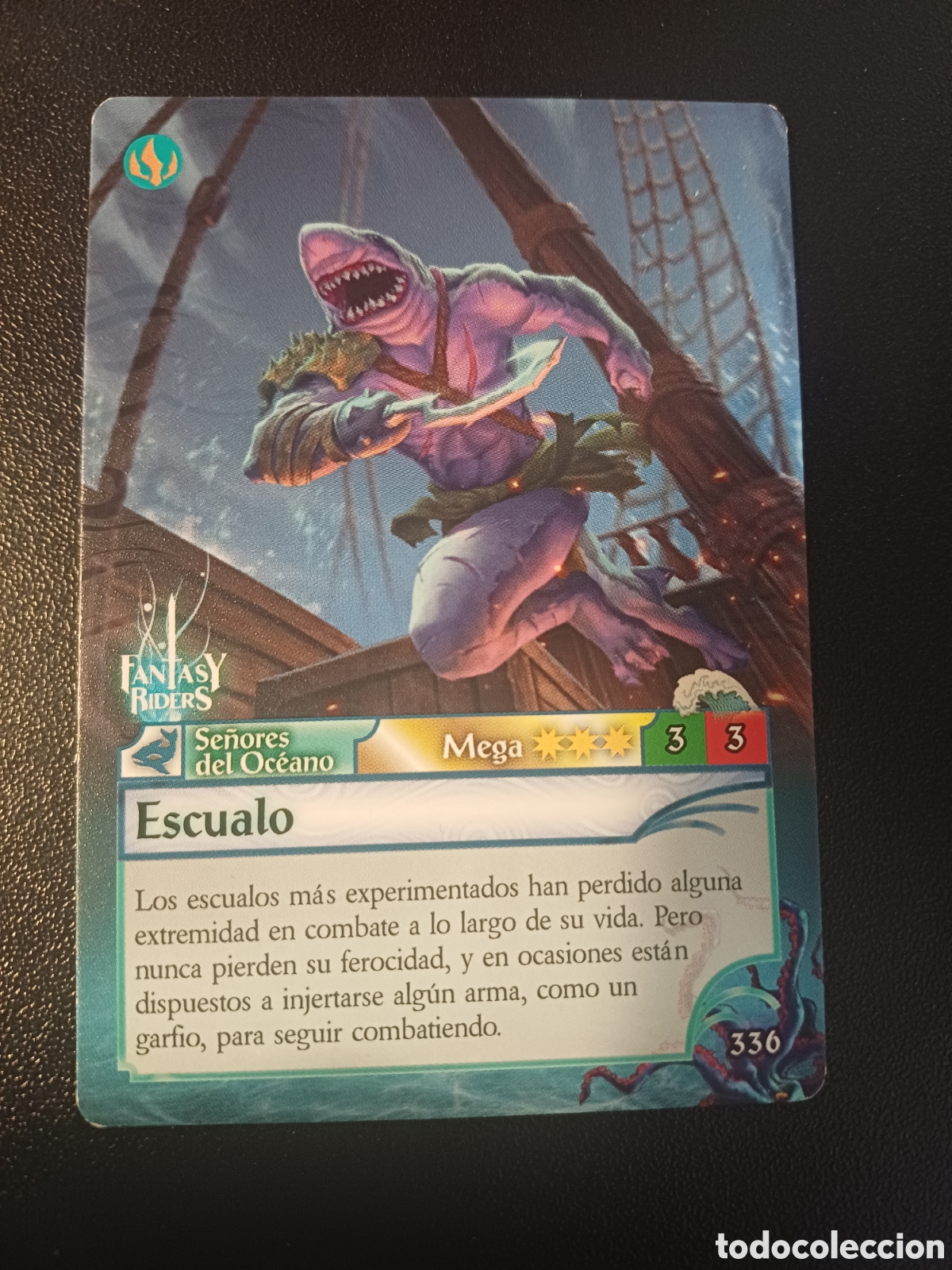 Collezionismo Figurine antiche: #336 ESCUALO MEGA FANTASY RIDERS EL RESURGIR DE LOS DRAGONES 2021