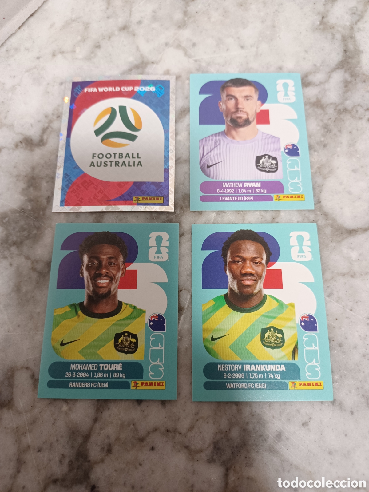 Coleccionismo Cromos antiguos: Cromo mundial 2026 australia