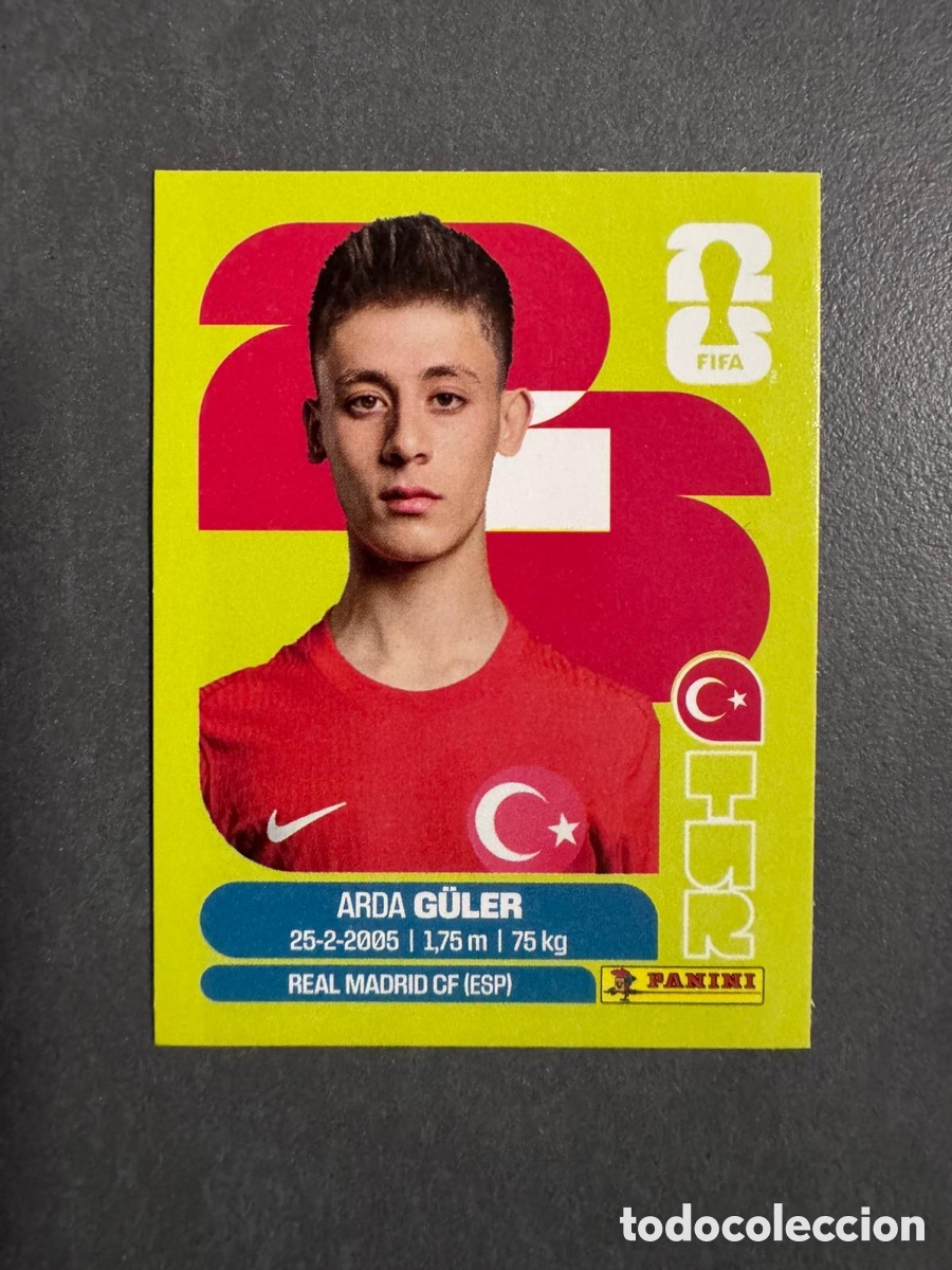 Coleccionismo Cromos antiguos: Arda Guler United edition Version Suiza Mundial 2026