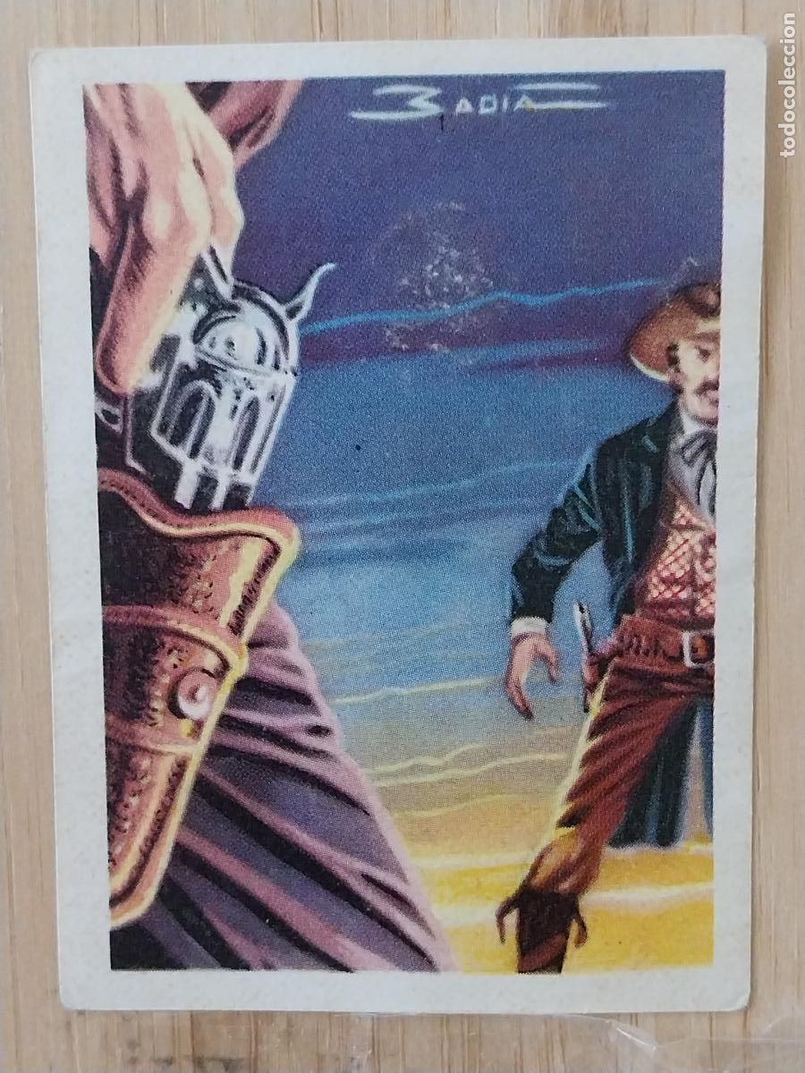 Coleccionismo Cromos antiguos: HICKOK * CHOCOLATE HUESO ATECA HEROES LEGENDARIOS CROMO 139 ILUSTRACION BADIA