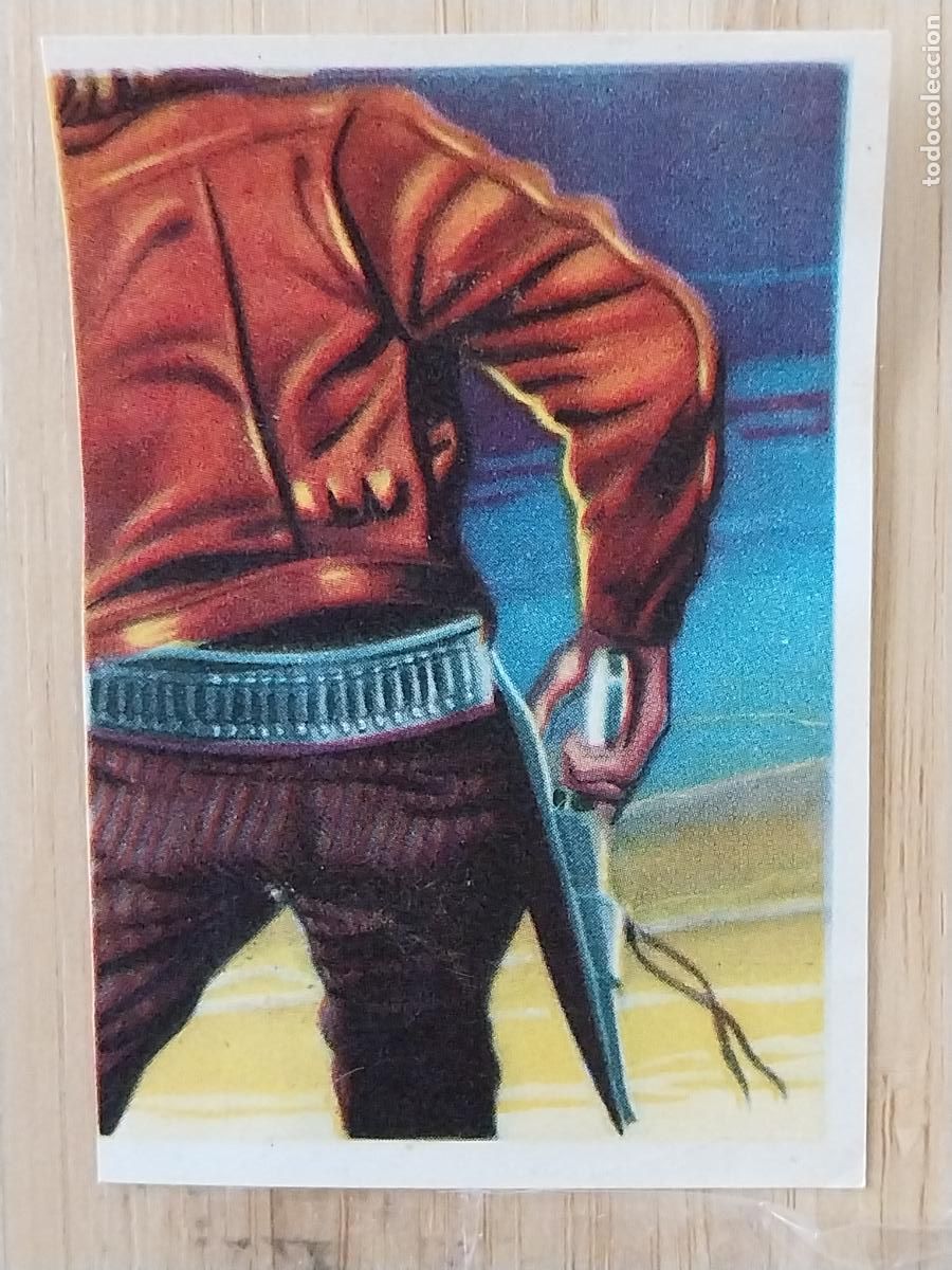 Coleccionismo Cromos antiguos: HICKOK * CHOCOLATE HUESO ATECA HEROES LEGENDARIOS CROMO 141 RECUPERADO ILUSTRACION BADIA