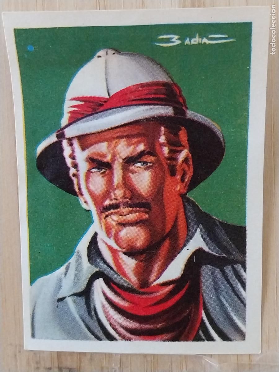 Coleccionismo Cromos antiguos: CHOCOLATE HUESO ATECA HEROES LEGENDARIOS CROMO 149 RECUPERADO ILUSTRACION BADIA