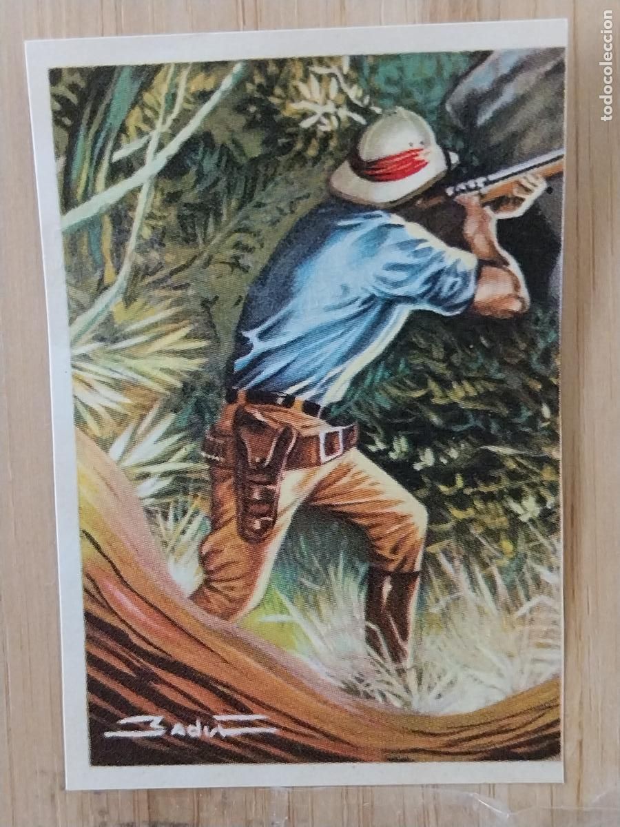 Coleccionismo Cromos antiguos: CHOCOLATE HUESO ATECA HEROES LEGENDARIOS CROMO 153 RECUPERADO ILUSTRACION BADIA