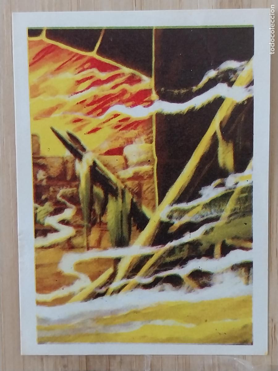 Coleccionismo Cromos antiguos: SALADINO CHOCOLATE HUESO ATECA HEROES LEGENDARIOS CROMO 62 RECUPERADO ILUSTRACION BADIA