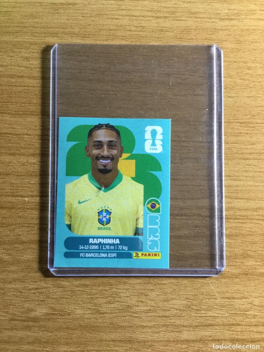 Coleccionismo Cromos antiguos: FIFA WORLD CUP 2026 RAPHINHA BRASIL BARCELONA BRA 19