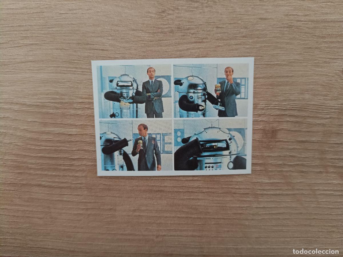Coleccionismo Cromos antiguos: CROMO TELE ANUNCIOS EDICIONES ESTE 86 BORGES ROBOT SIN PEGAR NUNCA PEGADO D626