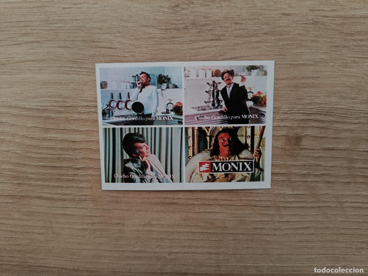 Collectable Antique Stickers: CROMO TELE ANUNCIOS EDICIONES ESTE 92 MONIX CHICHO GORDILLO SIN PEGAR NUNCA PEGADO D626