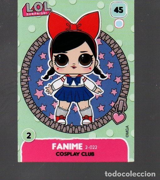 Coleccionismo Cromos antiguos: CROMOS DE LOL SUPRISE DE MGA PANINI N &ordm; 45 NO ESTUVO PEGADO