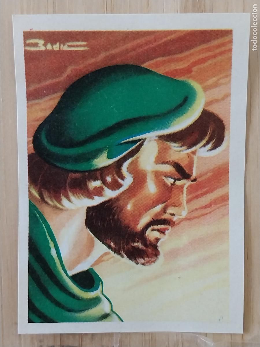 Coleccionismo Cromos antiguos: GUILLERMO TELL HUESO ATECA CHOCOLATES HEROES LEGENDARIOS CROMO 93 RECUPERADO ILUSTRACION BADIA