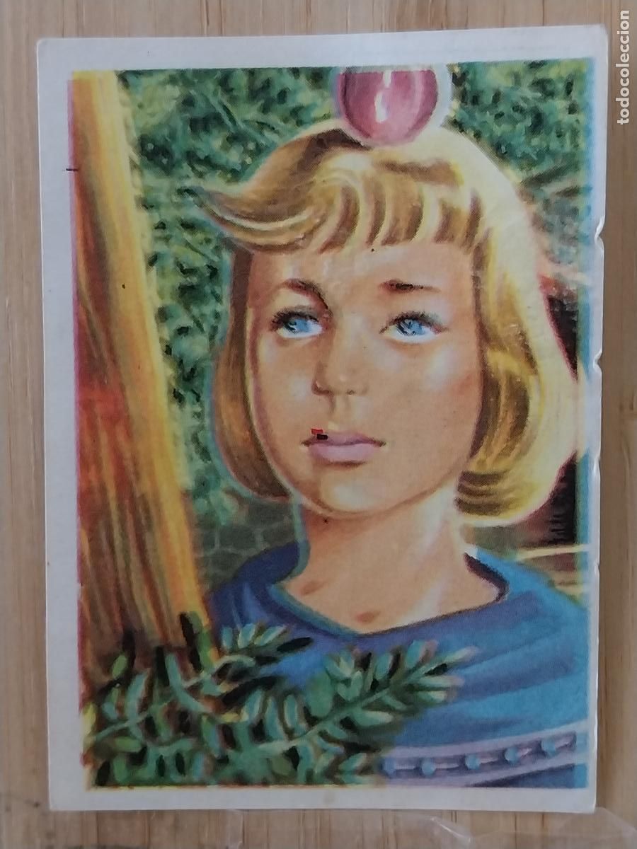 Coleccionismo Cromos antiguos: GUILLERMO TELL HUESO ATECA CHOCOLATES HEROES LEGENDARIOS CROMO 97 RECUPERADO ILUSTRACION BADIA