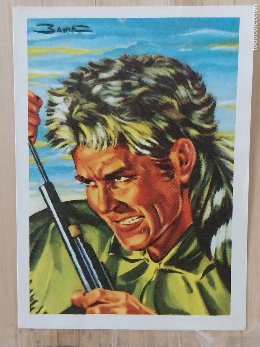Coleccionismo Cromos antiguos: DAVID CROCKETT HUESO ATECA CHOCOLATES HEROES LEGENDARIOS CROMO 100 ILUSTRACION BADIA