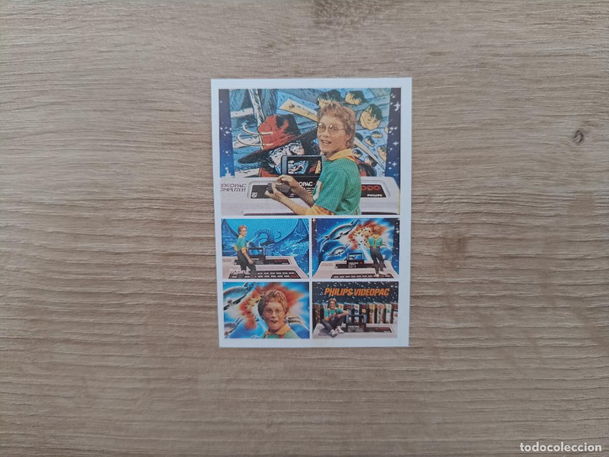 Sammeln alte Sammelbilder: CROMO TELE ANUNCIOS EDICIONES ESTE 135 PHILIPS VIEDO JUEGOS SIN PEGAR NUNCA PEGADO D626