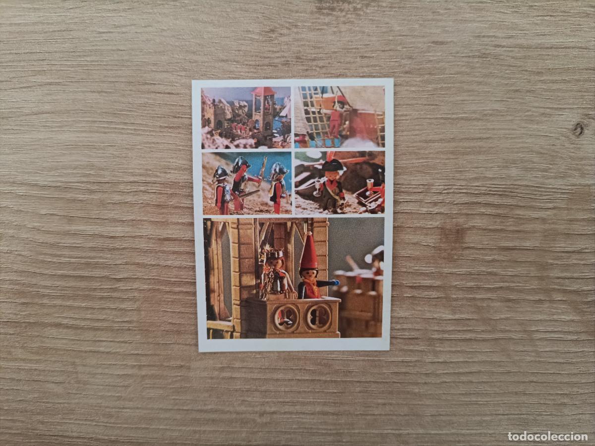 Coleccionismo Cromos antiguos: CROMO TELE ANUNCIOS EDICIONES ESTE 140 CLICKS PLAYMOBIL MEDIEVAL SIN PEGAR NUNCA PEGADO D626