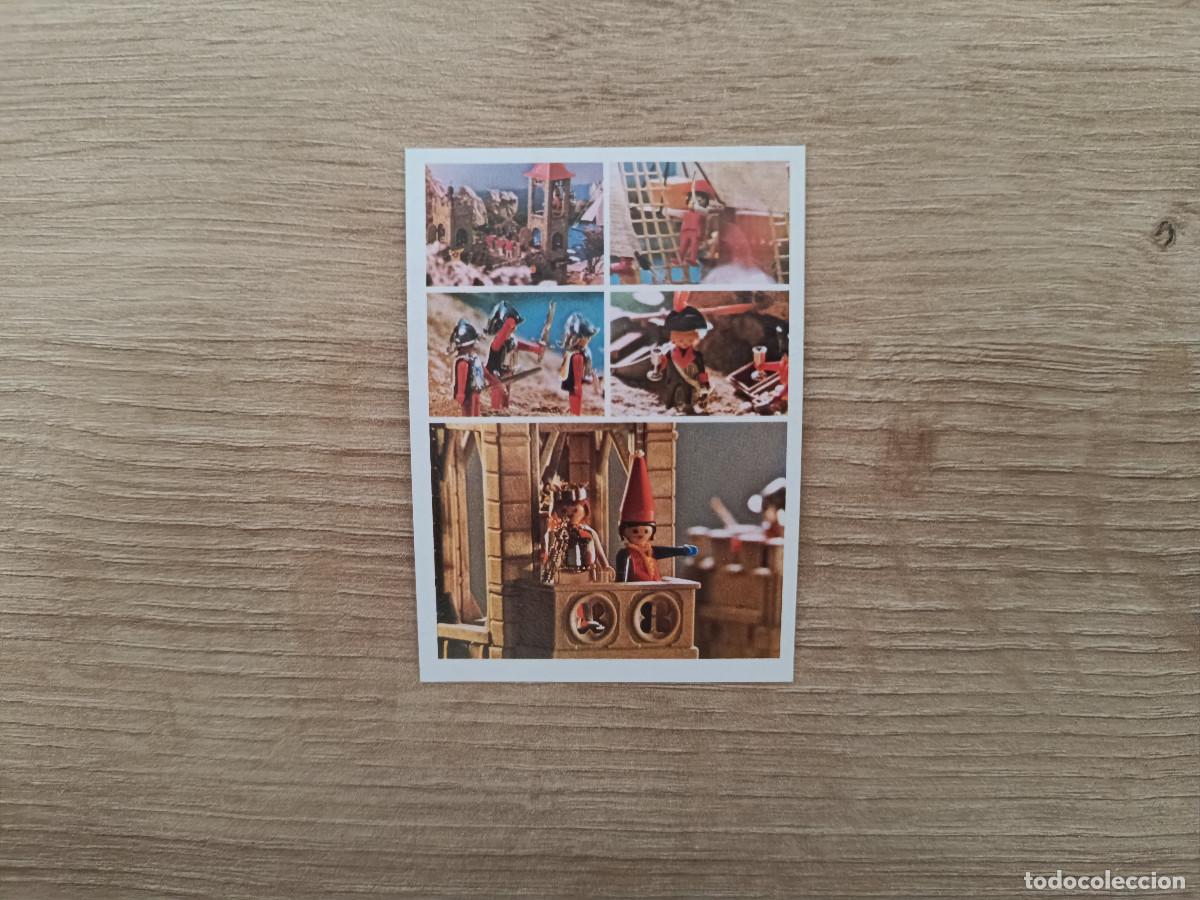 Coleccionismo Cromos antiguos: CROMO TELE ANUNCIOS EDICIONES ESTE 140 CLICKS PLAYMOBIL MEDIEVAL SIN PEGAR NUNCA PEGADO D626