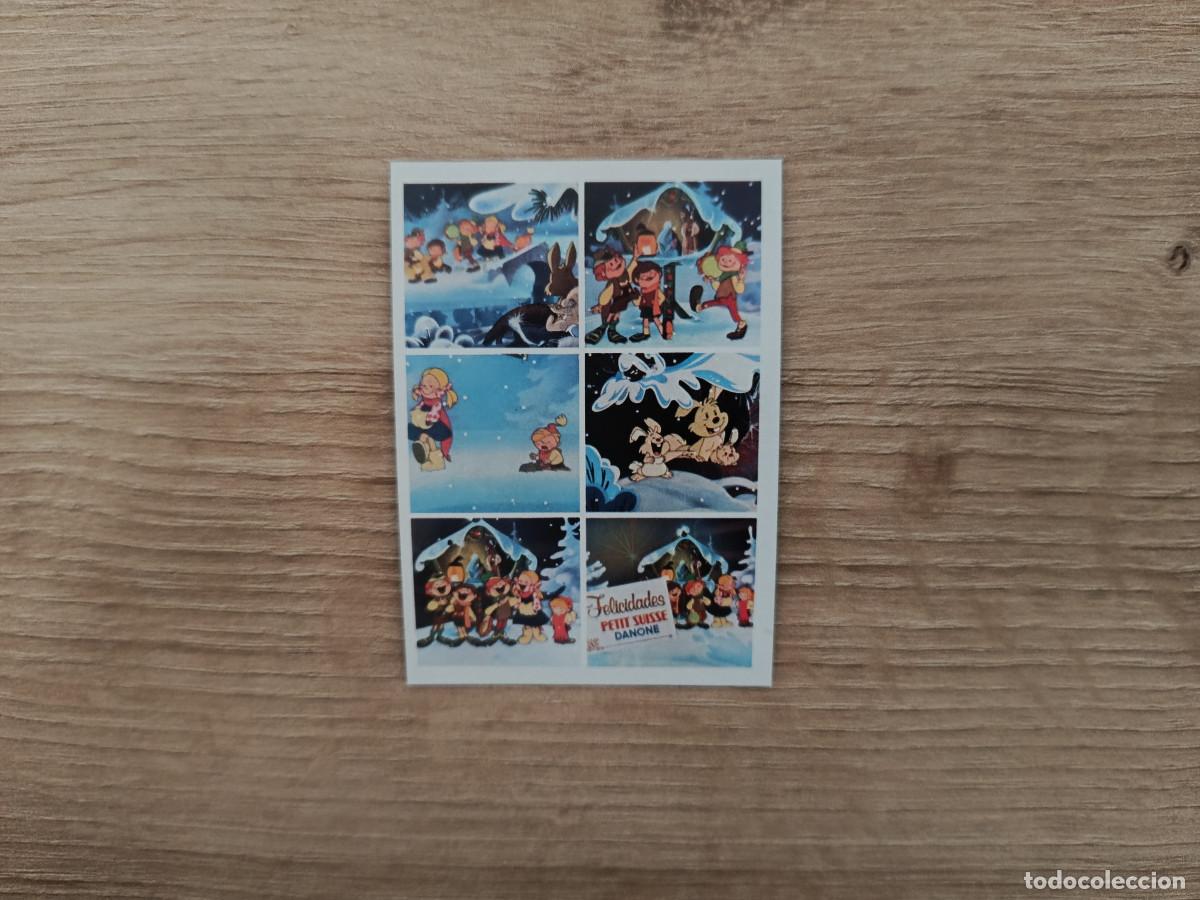 Colecionismo Cromos antigos: CROMO TELE ANUNCIOS EDICIONES ESTE 183 PETIT SUISSE NAVIDAD SIN PEGAR NUNCA PEGADO D626