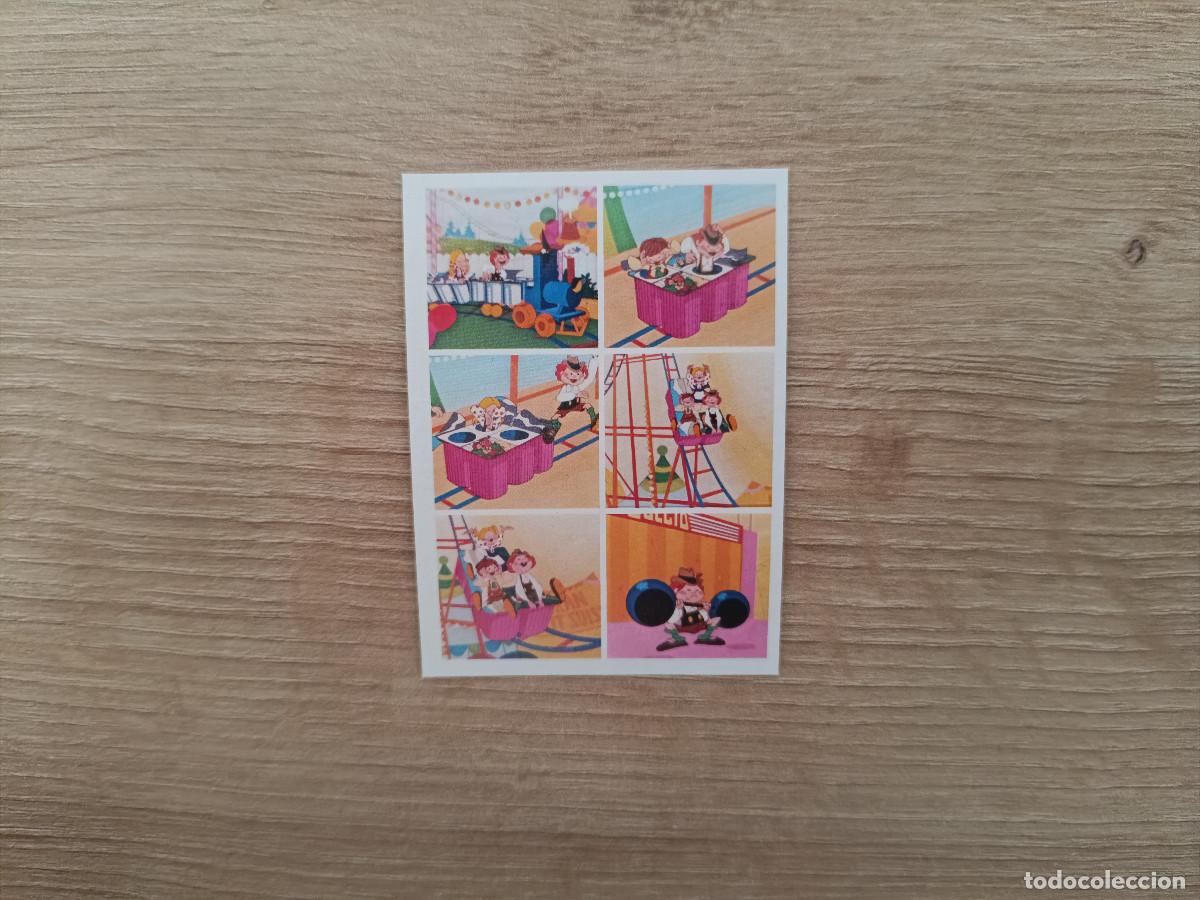 Coleccionismo Cromos antiguos: CROMO TELE ANUNCIOS EDICIONES ESTE 184 PETIT SUISSE FERIA VITAMINAS SIN PEGAR NUNCA PEGADO D626