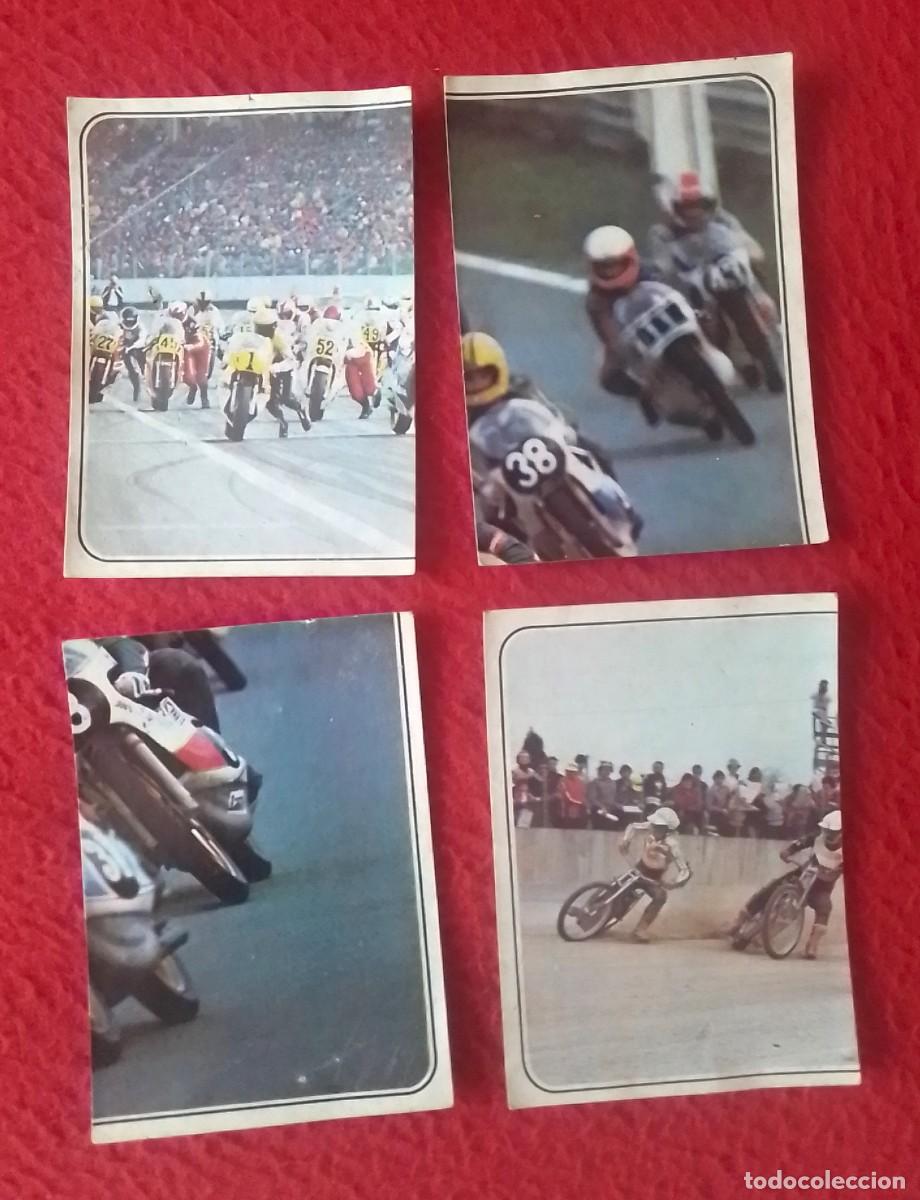 Collectable Antique Stickers: LOTE DE 4 ANTIGUOS CROMOS PANINI FIGURINE MOTO SPORT..MOTOR A&Ntilde;OS 70 80 APROX. N&Uacute;MEROS 91 93 132 228.