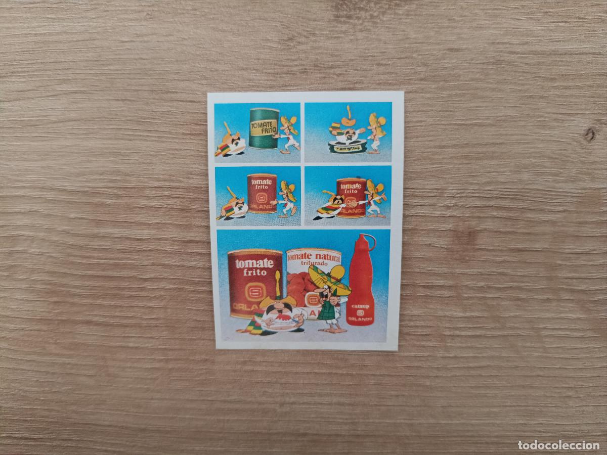 Coleccionismo Cromos antiguos: CROMO TELE ANUNCIOS EDICIONES ESTE 198 ORLANDO RANCHO GRANDE SIN PEGAR NUNCA PEGADO D626