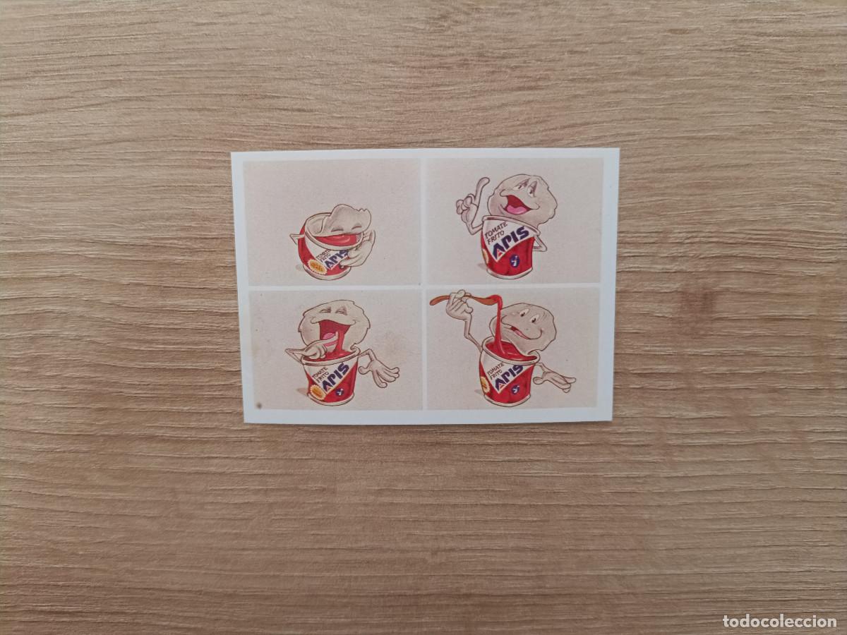 Coleccionismo Cromos antiguos: CROMO TELE ANUNCIOS EDICIONES ESTE 201 APIS LATA SIN PEGAR NUNCA PEGADO D626