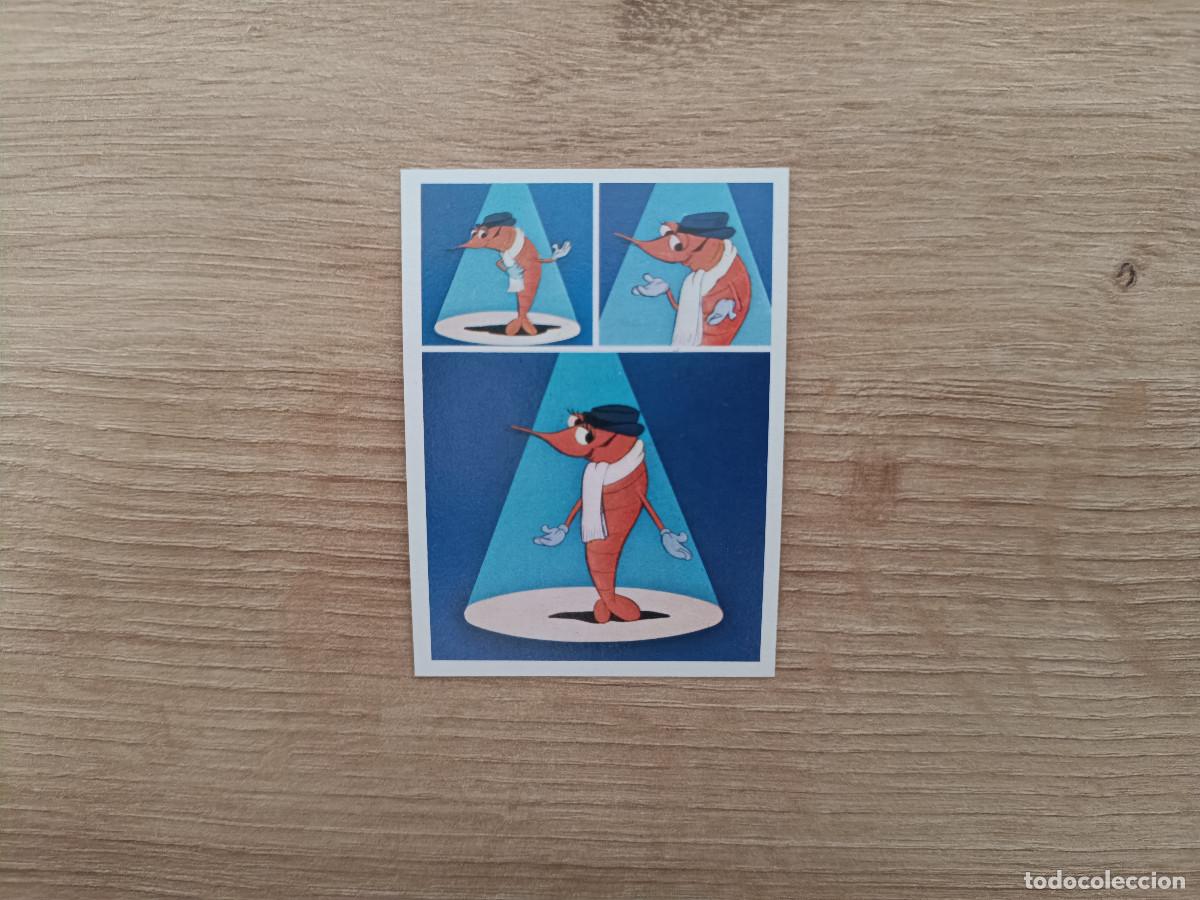 Coleccionismo Cromos antiguos: CROMO TELE ANUNCIOS EDICIONES ESTE 205 PESCANOVA RODOLFO LANGOSTINO SIN PEGAR NUNCA PEGADO D626