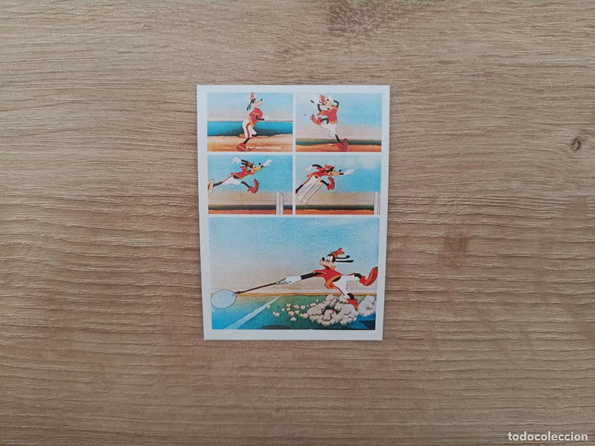 Coleccionismo Cromos antiguos: CROMO TELE ANUNCIOS EDICIONES ESTE 210 PLATANO GOOFY SIN PEGAR NUNCA PEGADO D626