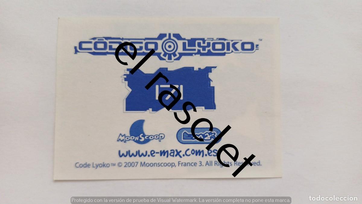 Coleccionismo cromos antiguos: CODIGO LYOKO - CROMO NUMERO 171 - Foto 2