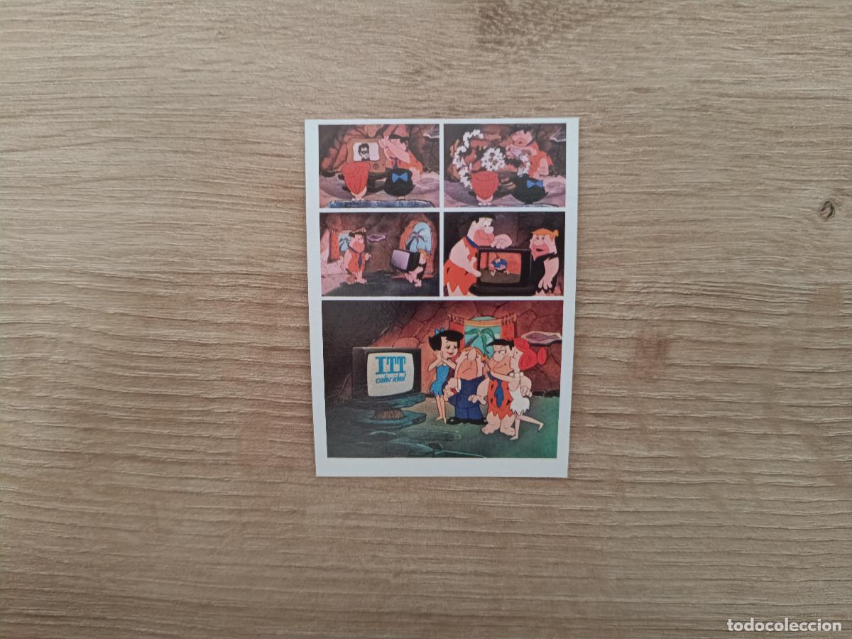 Coleccionismo Cromos antiguos: CROMO TELE ANUNCIOS EDICIONES ESTE 215 PICAPIEDRA-MUNDIALES SIN PEGAR NUNCA PEGADO D626