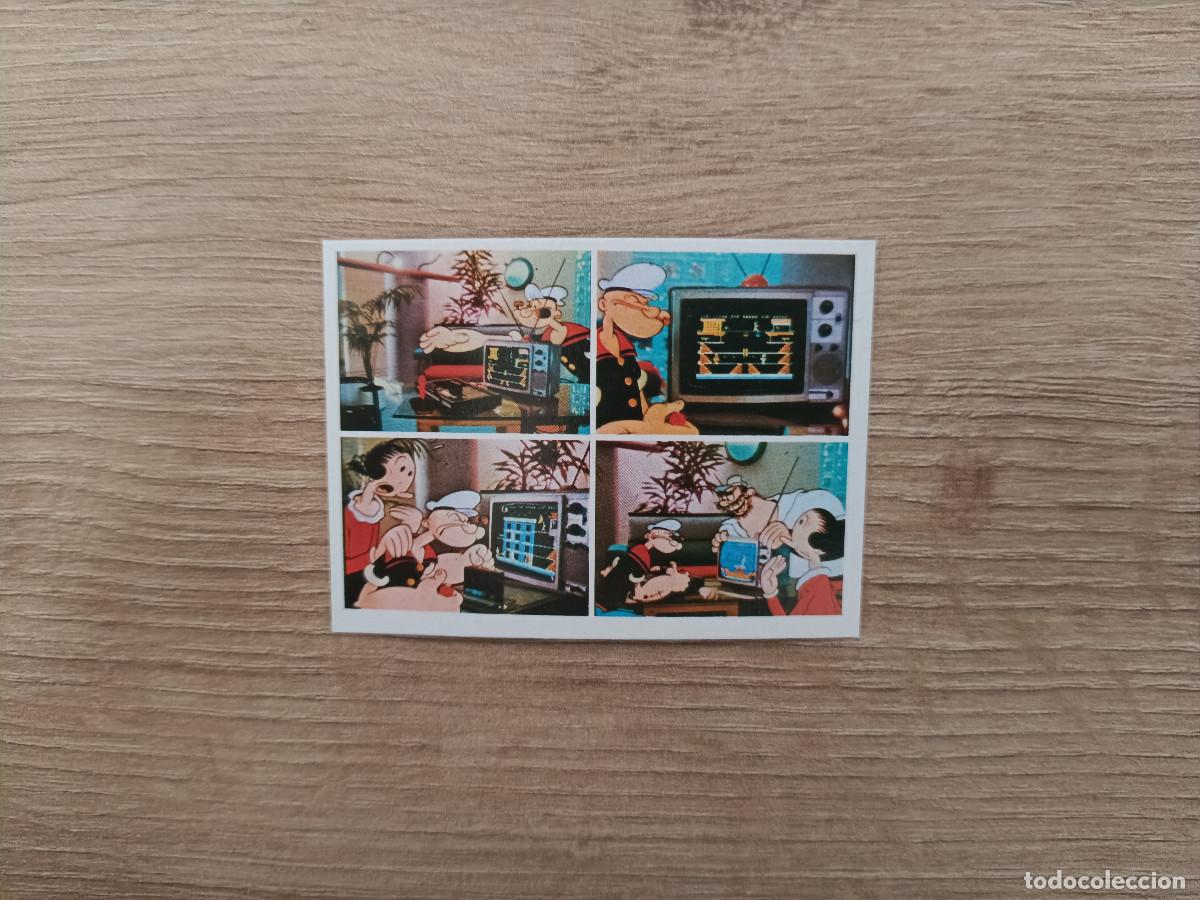 Sammeln alte Sammelbilder: CROMO TELE ANUNCIOS EDICIONES ESTE 217 VIDEO JUEGOS PBP POPEYE SIN PEGAR NUNCA PEGADO D626