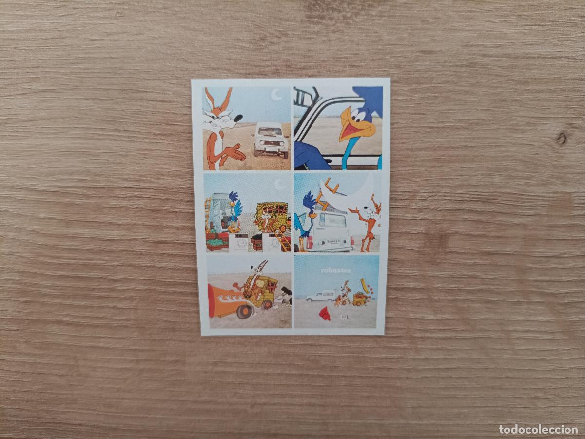 Coleccionismo Cromos antiguos: CROMO TELE ANUNCIOS EDICIONES ESTE 221 RENAULT CORRECAMINOS SIN PEGAR NUNCA PEGADO D626