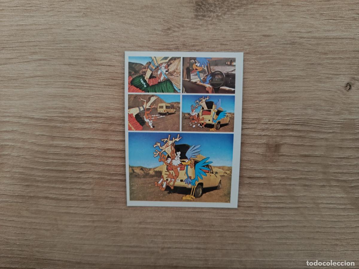 Coleccionismo Cromos antiguos: CROMO TELE ANUNCIOS EDICIONES ESTE 223 RENAULT CORRECAMINOS SIN PEGAR NUNCA PEGADO D626