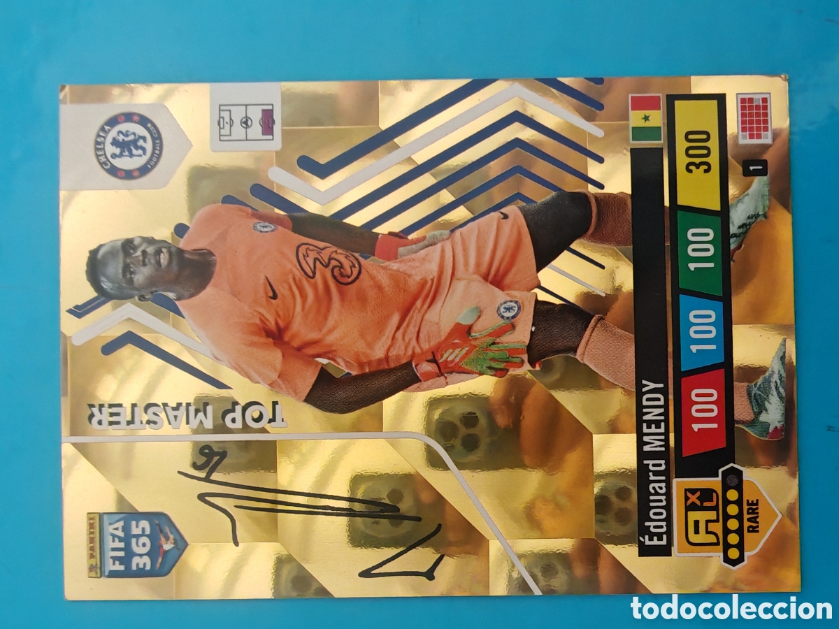 Coleccionismo Cromos antiguos: Top Master Fifa 365 Edouard Mendy