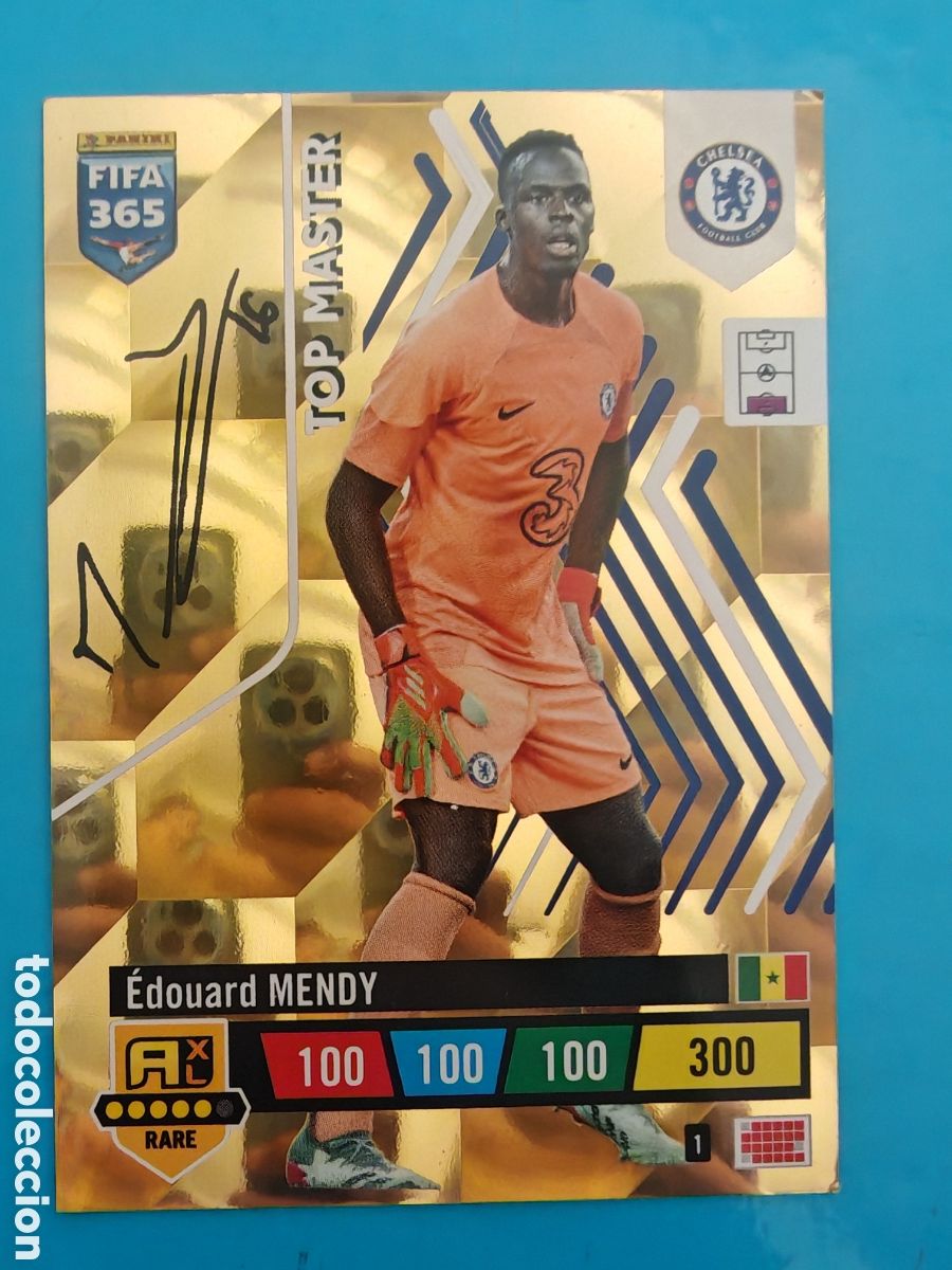 Coleccionismo Cromos antiguos: Top Master Fifa 365 Edouard Mendy