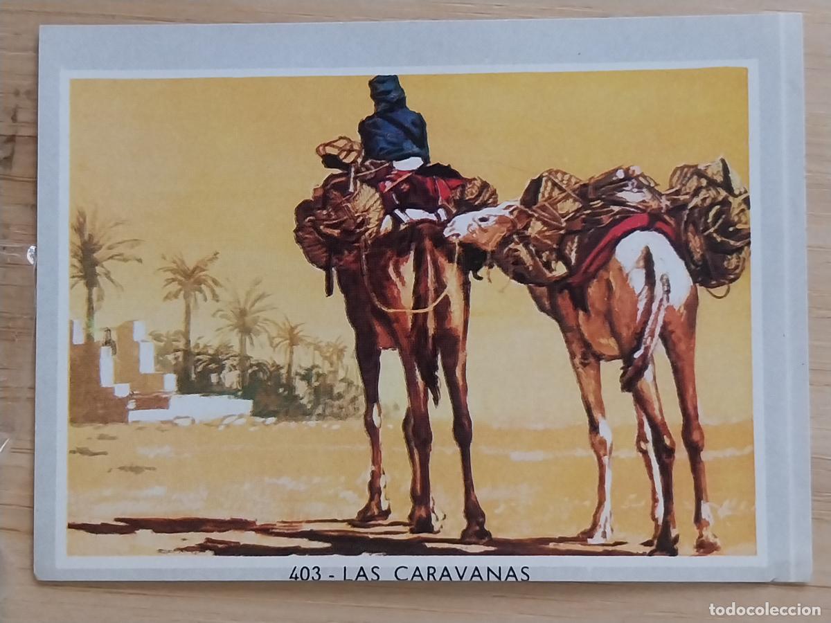 Coleccionismo Cromos antiguos: CARAVANAS VIDA COLOR 2 CROMO 403 SIN PEGAR NUNCA 6X8.5CMS