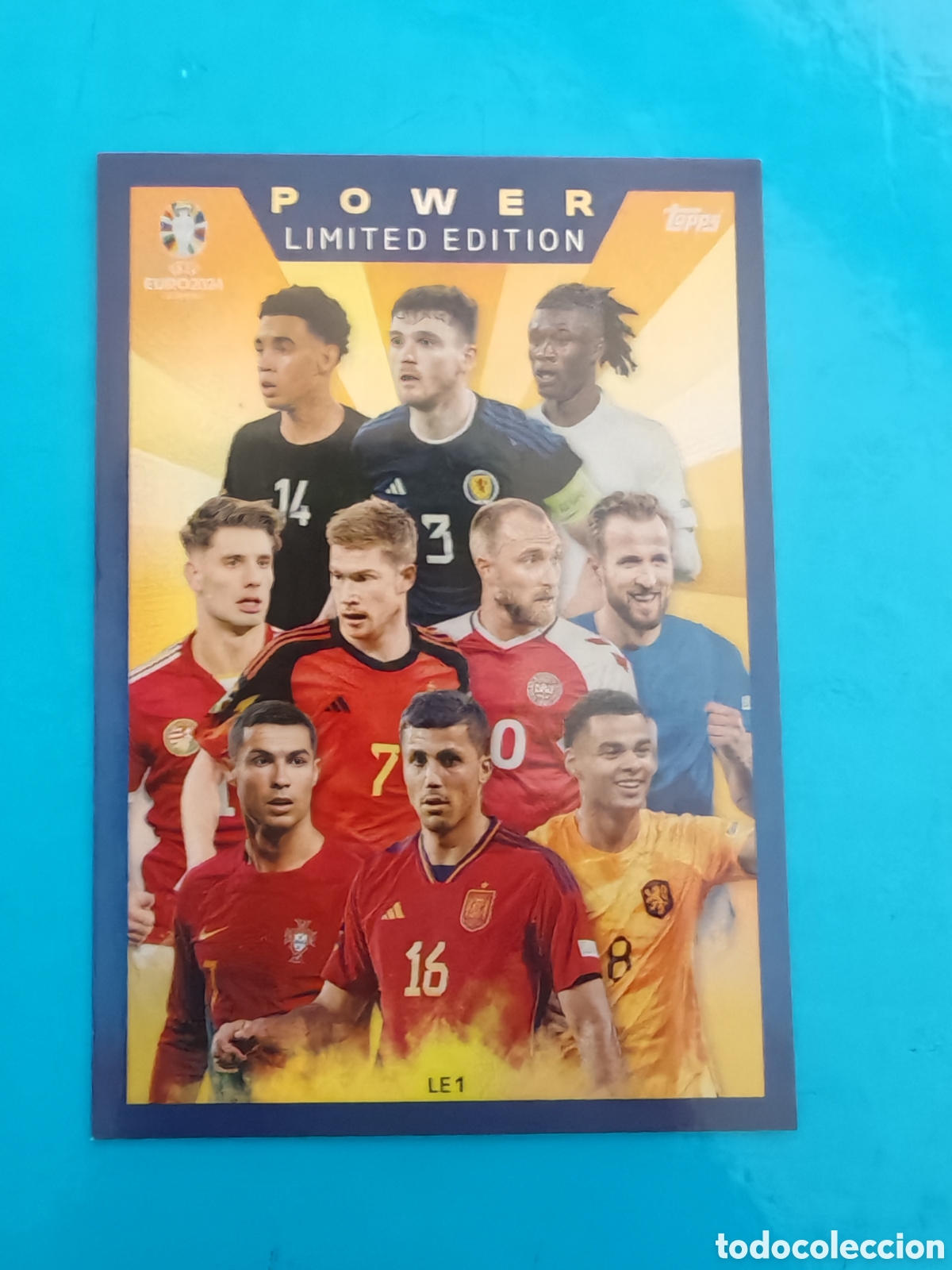 Coleccionismo Cromos antiguos: Power Limited edition Eurocopa 2024