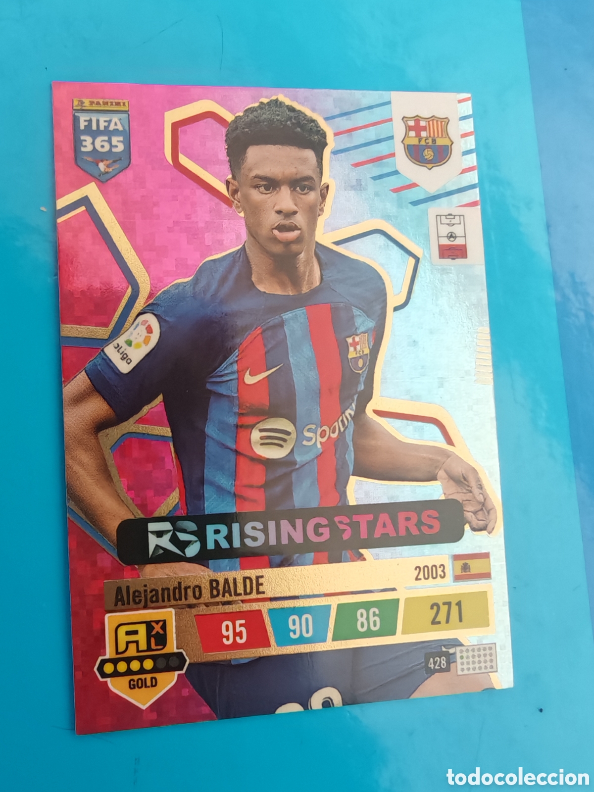 Coleccionismo Cromos antiguos: Alejandro Balde Rising Stars Fifa 365