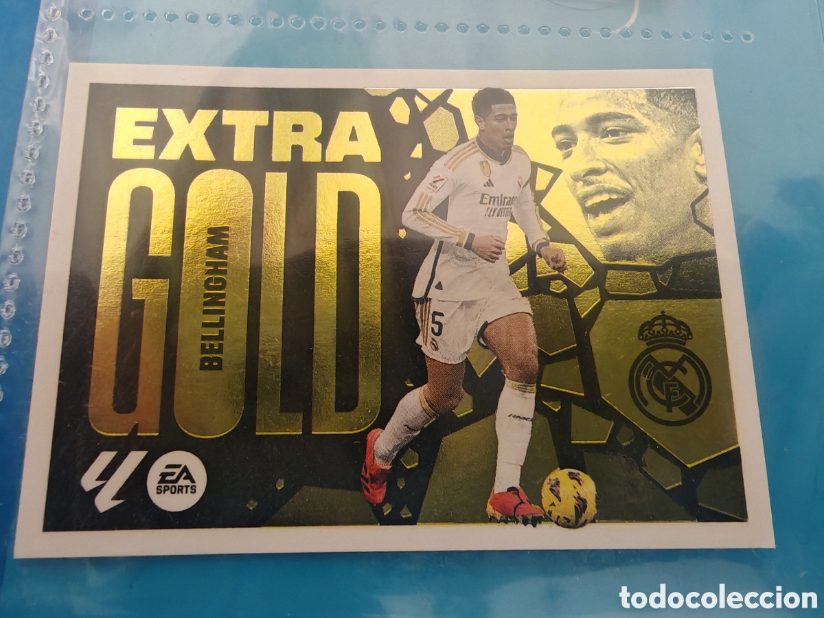 Coleccionismo Cromos antiguos: Bellingham Extra Gold liga este 24-25