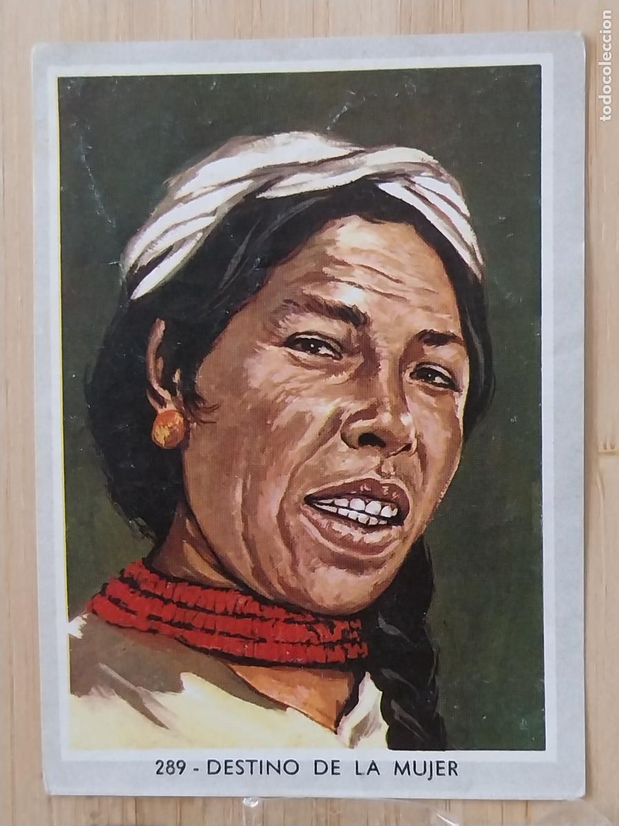 Coleccionismo Cromos antiguos: MUJER VIDA COLOR 2 CROMO 289 SIN PEGAR NUNCA 6X8.5CMS