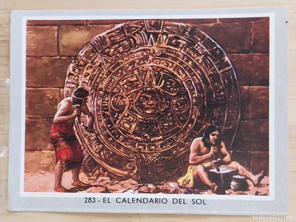 Coleccionismo Cromos antiguos: CALENDARIO SOL VIDA COLOR 2 CROMO 283 SIN PEGAR NUNCA 6X8.5CMS