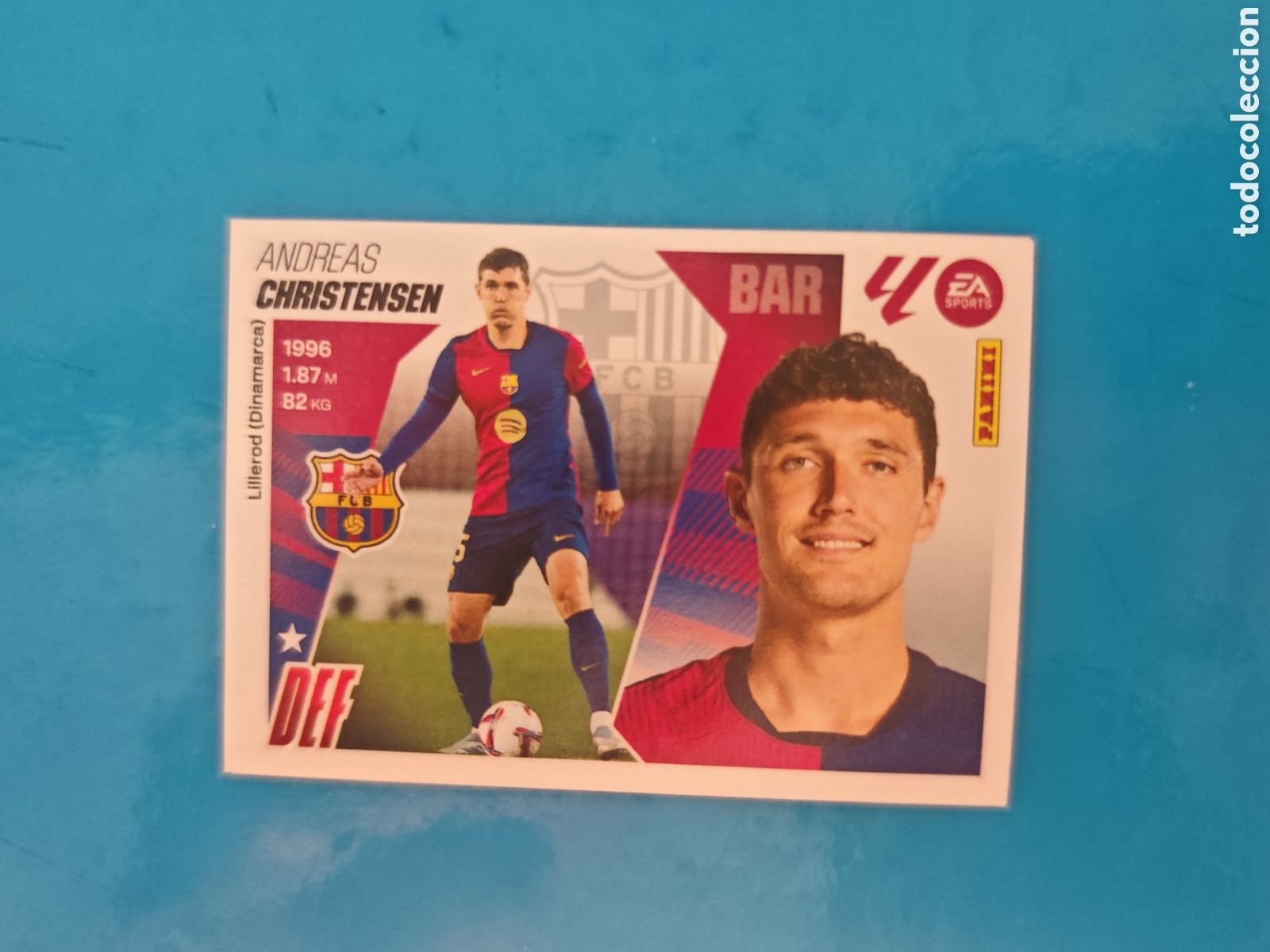 Coleccionismo Cromos antiguos: Andreas Christensen 8B Liga Este 25-26 FC Barcelona