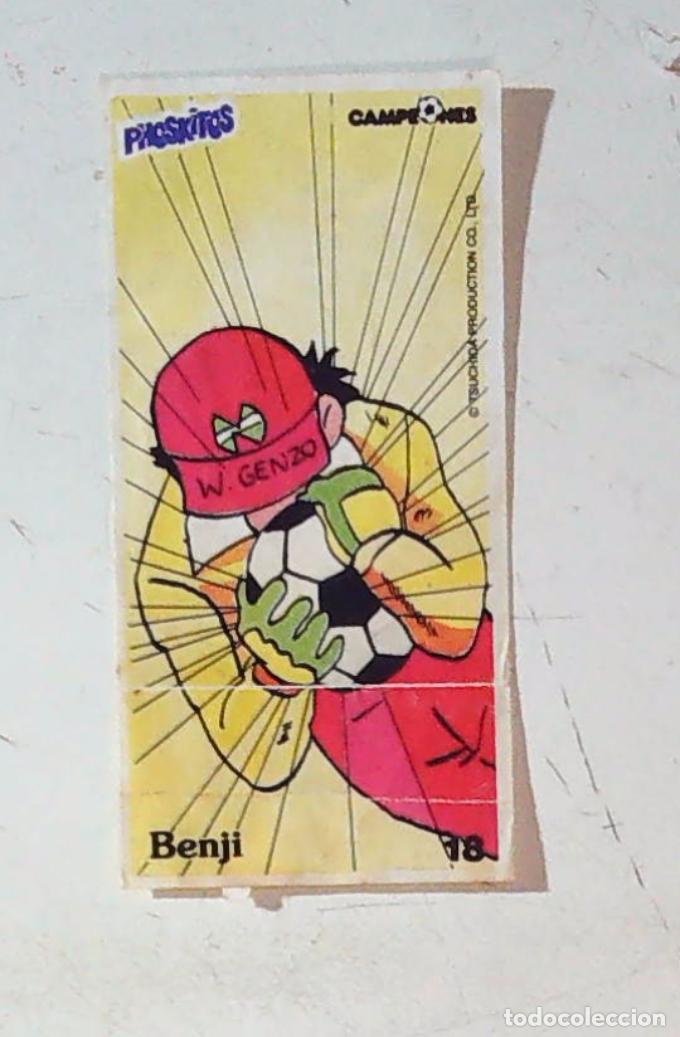 Sammeln alte Sammelbilder: phoskitos campeones oliver y benji captain tsubasa sin trasera