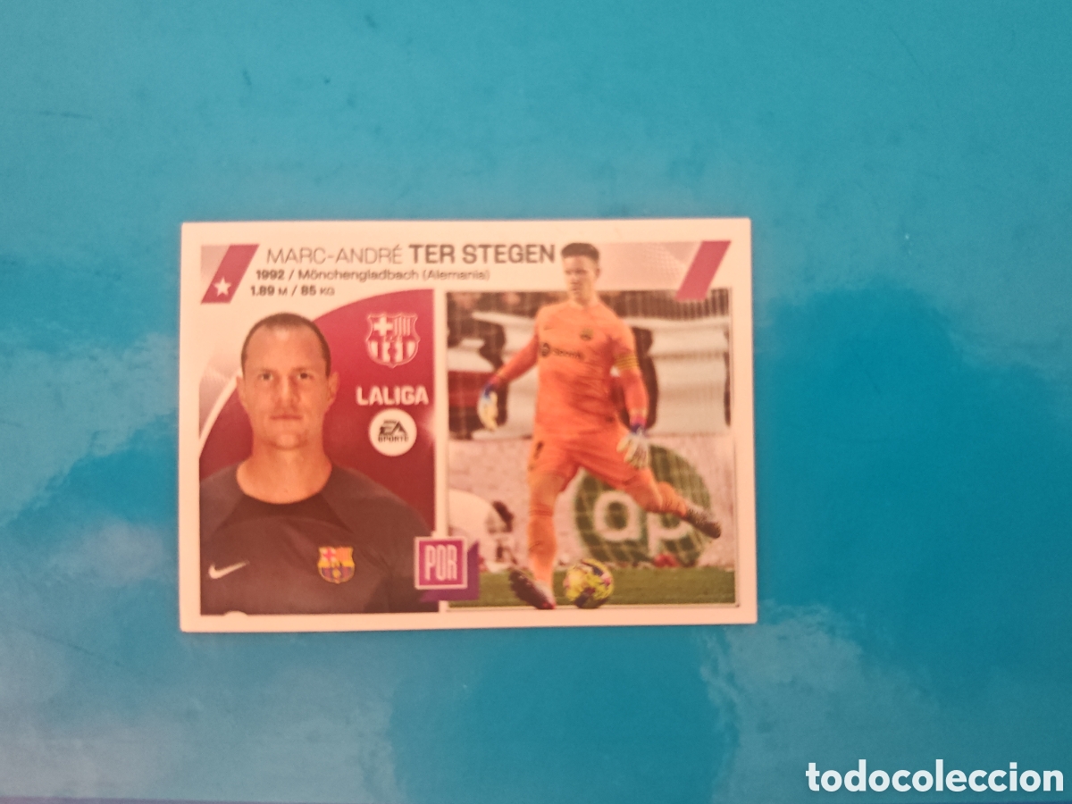 Coleccionismo Cromos antiguos: Ter Stegen 3 Liga Este 23-24 FC Barcelona