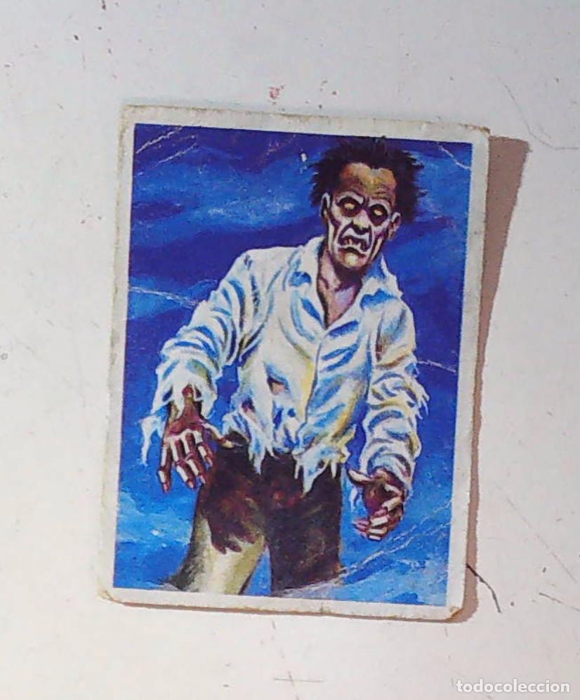 Coleccionismo Cromos antiguos: monstruos mundicrom a&ntilde;os 80 cromo recuperado 23 ZOMBIE