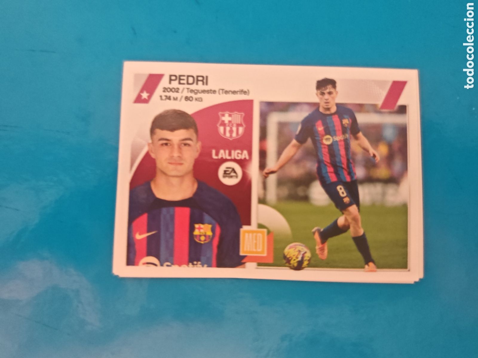 Coleccionismo Cromos antiguos: Pedri 15 Liga Este 23-24 FC Barcelona