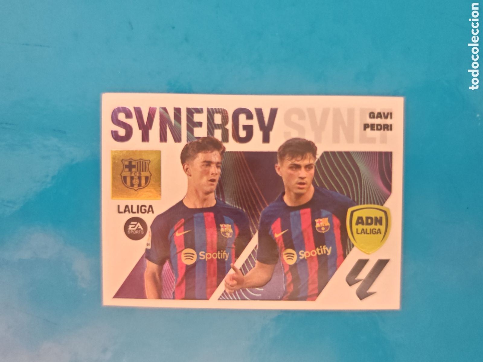 Coleccionismo Cromos antiguos: Synergy Gavi Pedri 6 Liga Este 23-24 FC Barcelona