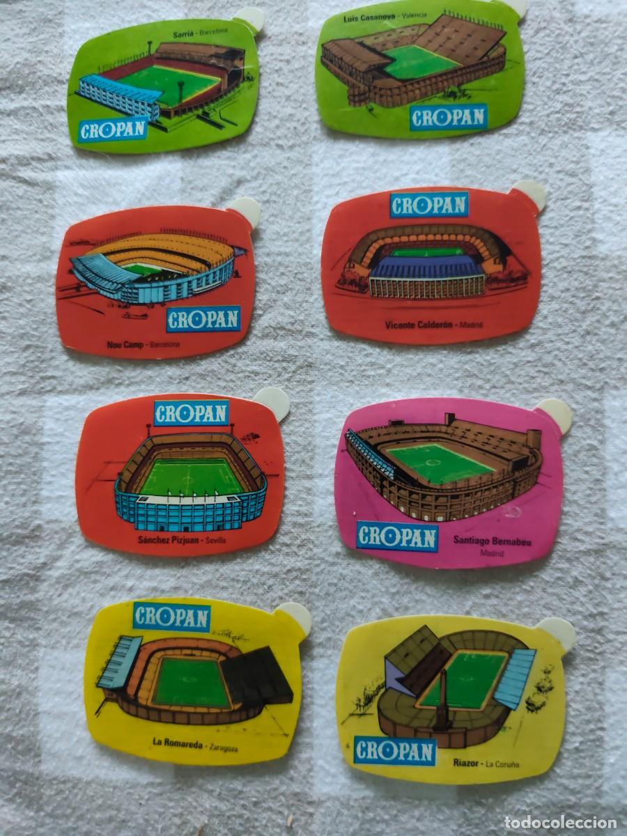 Coleccionismo cromos antiguos: LOTE 8 CROMOS CROPAN, JUEGA A LOS MUNDIALES CON CROPAN 82 NUNCA PEGADOS